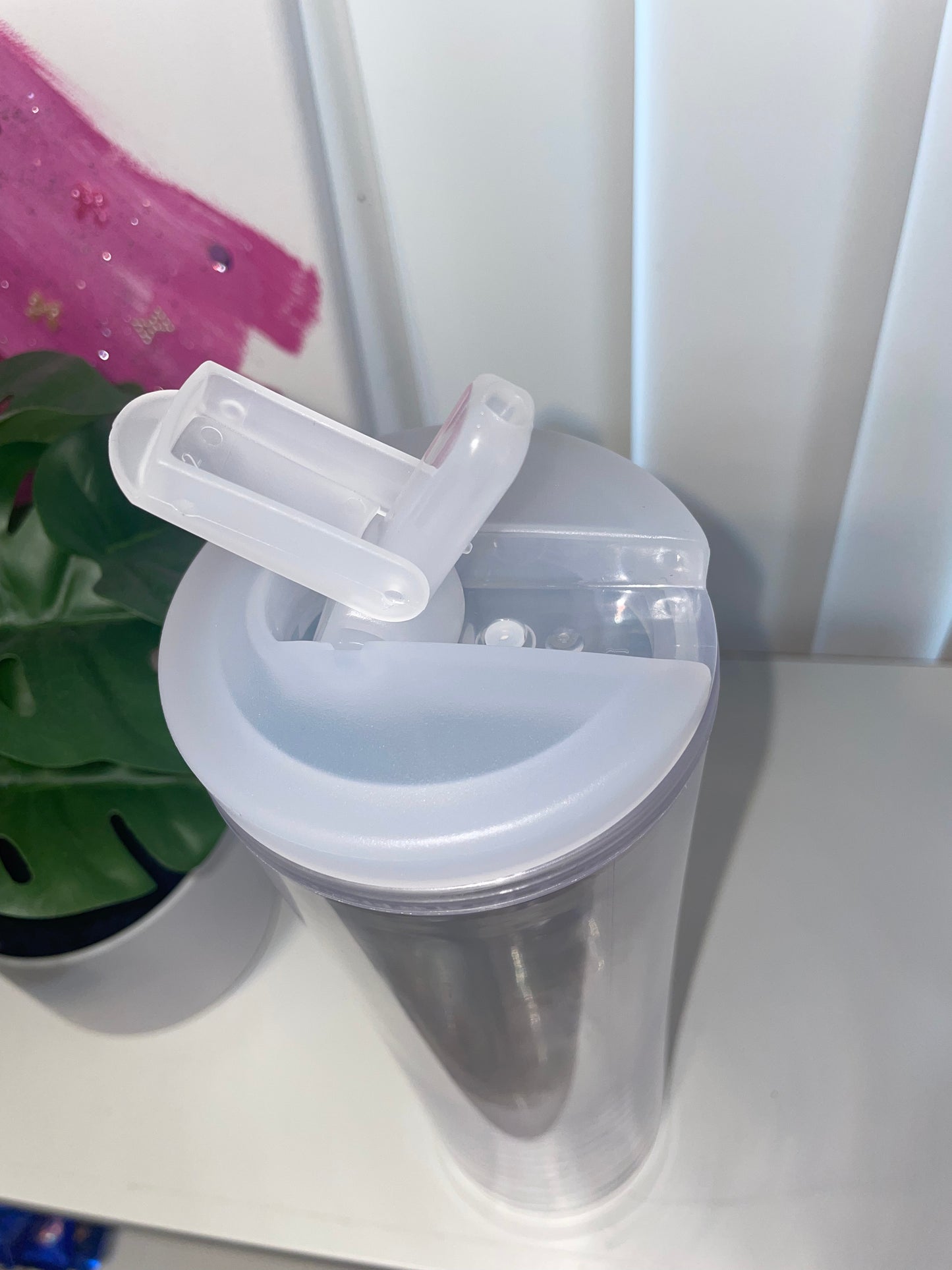Spill proof water bottle
